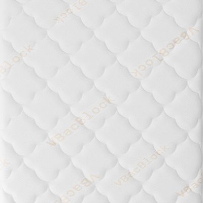 Cama Box com Colchão Solteiro Sigma Care (23x88x188) Bege e Branco