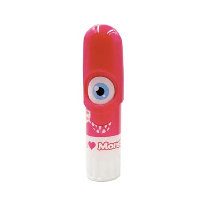 COLA ESCOLAR BASTÃO MONSTRINHO PINK - 15G - KZ5015PK - KAZ