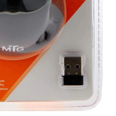 Mouse Óptico Targus Mtg W839 Sem Fio 3 Botões Preto