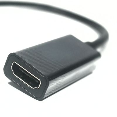 Cabo Adaptador Conversor mini Displayport para HDMI Preto