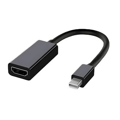 Cabo Adaptador Conversor mini Displayport para HDMI Preto