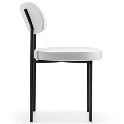 Kit 04 Cadeiras Decorativas Para Sala De Jantar Melina L02 Facto Branco - Lyam Decor