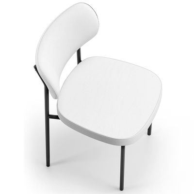 Kit 04 Cadeiras Decorativas Para Sala De Jantar Melina L02 Facto Branco - Lyam Decor