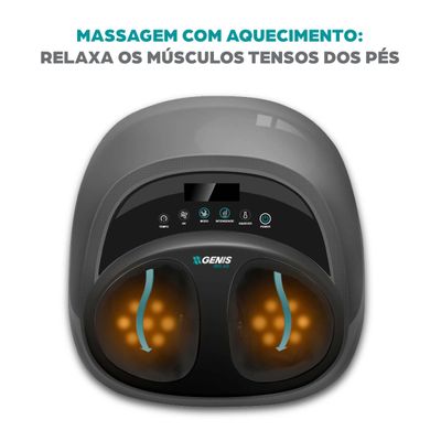 Massageador para pés Foot Zen Genis Relax Polishop ND / BIVOLT