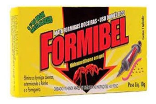 Formibel 10g Gel Elimina Mata Ninho Formiga Caseiras Nobel