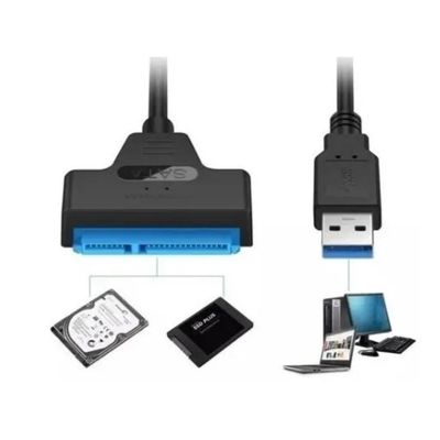 Conversor Cabo para Copiar HD Adaptador Ssd Hd Sata Notebook 2,5 Para Usb 3.0 cabohssd