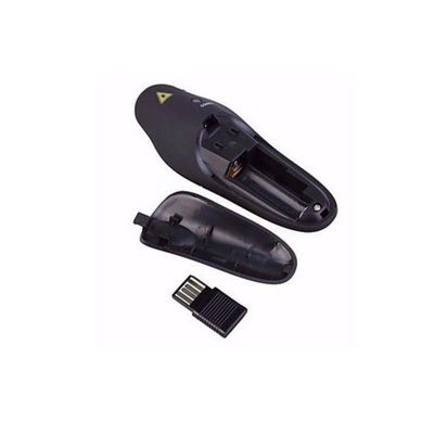 Apresentador Multimídia Wireless Com  Ponteiro LASER Com Receptor USB