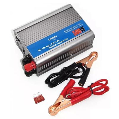 Inversor Conversor 12V para 220V Potência 500W Veicular Transformador Tensão Leboss