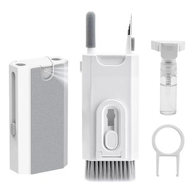 Kit De Limpeza Multifuncional 8x1 - Teclado, Fones, Celular, Tablet e Cameras Digital