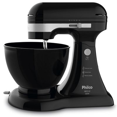 Batedeira Philco PBT510 Preta 500W 220V