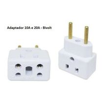Adaptador Tomada 10a 15a 16a 20a = 110v 220v = PARA FERRO DE PASSAR ROUPA = NÃO DERRETE O ADAPTADOR = ANTI CHAMA ( model