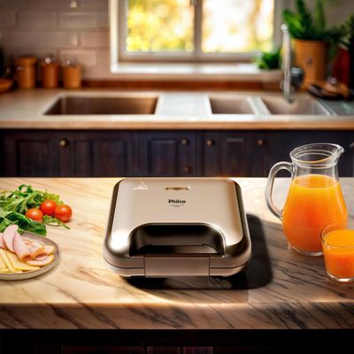 Sanduicheira e Grill Philco Inox 2 em 1 PGR27A 750W 127V