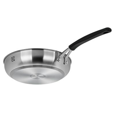 Frigideira Electrolux Inox com Revestimento Antiaderente 24cm Não se aplica