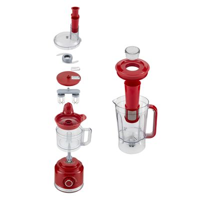 Multiprocessador Philco PMP1550V Pro Turbo 6 em 1 900W  Vermelho 220V