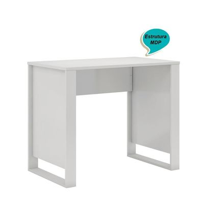 Escrivaninha 90cm Office Morada - Branco