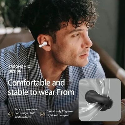 Fone Sem Fio Ultraleve: Conexão Instantânea e Som Cristalino