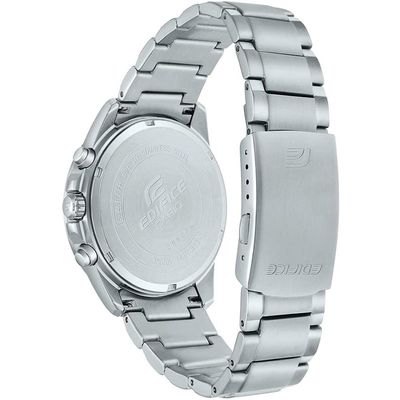 Relógio Casio Masculino Ref:Efr-526d-5cvudf Edifice Cronógrafo Prateado