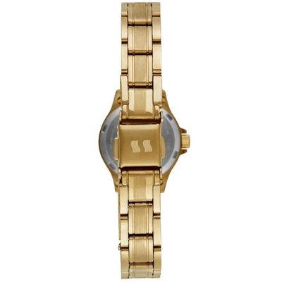 Relógio Seculus Feminino Ref: 77330lpsvda1 Clássico Aço Dourado