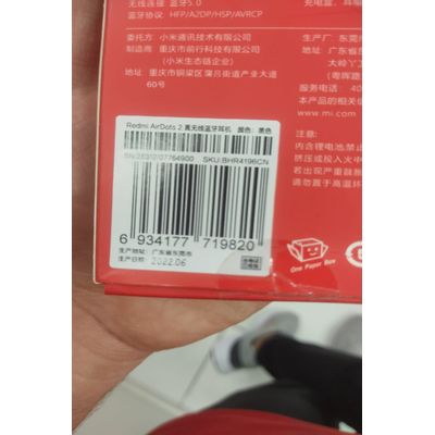 Fone de Ouvido Bluetooth 5.0 Redmi AirDots2  Xiaomi OR