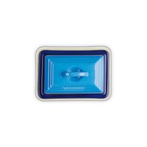 MANTEIGUEIRA ESTILO EUROPEU 17,5CM LE CREUSET EM CERÂMICA AZURE BLUE 70837172200000