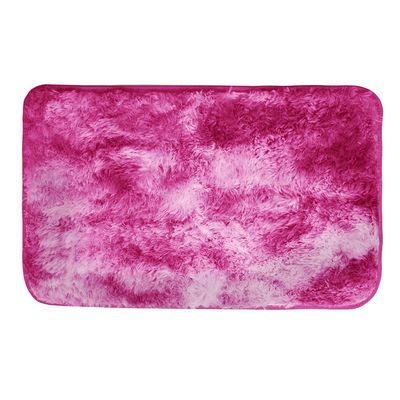 Tapete Spazio Basic  200 X 150cm Rosa Marmorizado Ornare