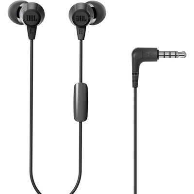 Fone de ouvido Intra-auricular JBL C50HI Preto