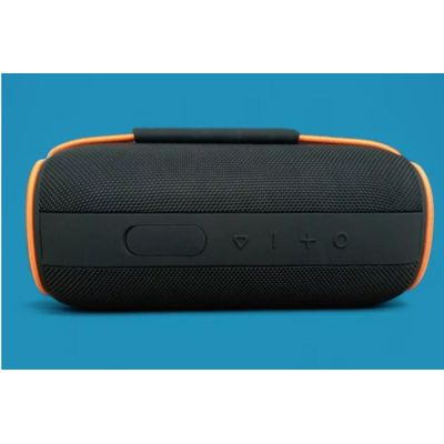 Caixa De Som Bluetooth RGB Estéreo Portátil Kaidi 60w Preto