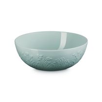 MULTI BOWL LE CREUSET JARDIN EM CERAMICA COM RELEVO 3,6L SEA SALT 80040607170003