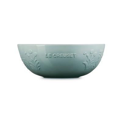 MULTI BOWL LE CREUSET JARDIN EM CERAMICA COM RELEVO 3,6L SEA SALT 80040607170003
