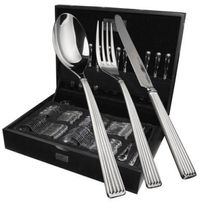 FAQUEIRO FULL FIT MADRID FRACALANZA 130 PEÇAS EM AÇO INOX 21145