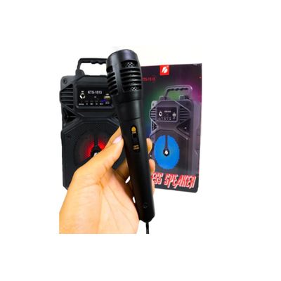 Caixa de Som Portátil Microfone Karaoke Bluetooth KTS-1513