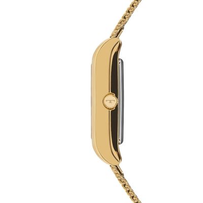 Relógio Technos Feminino Ref: 2035nde/1a Elegance Mesh Retangular Dourado