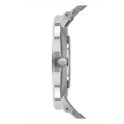 Relógio Technos Masculino Ref: 2025lue/1a Slim Mesh Prateado