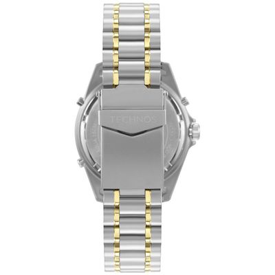 Relógio Technos Masculino Ref: Wt2050agn/1b Skydiver Anadigi Bicolor