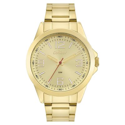 Relógio Condor Masculino Ref: Co2035nty/4x Casual Dourado