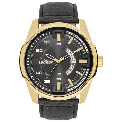 Relógio Condor Masculino Ref: Co2115ncp/4p Oversized Dourado