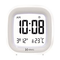 Despertador Digital Herweg Ref: 2995-021 Branco