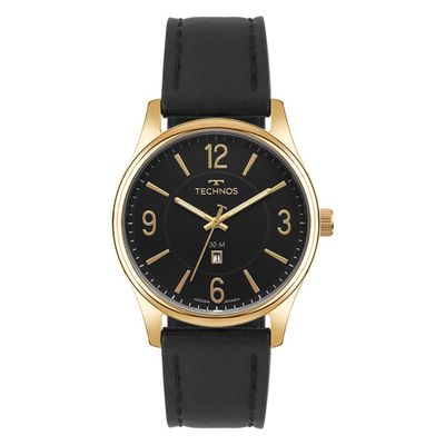 Relógio Technos Masculino Ref: 2115tzw/0p Classic Dourado