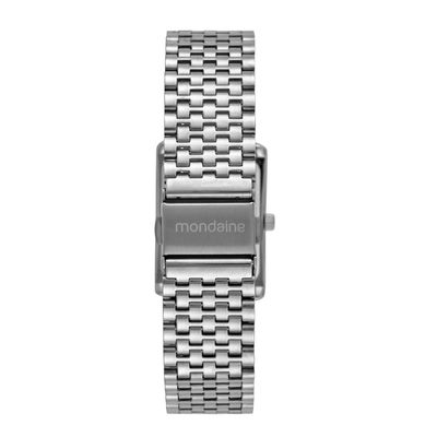 Relogio Mondaine Feminino Ref: 32921l0mvne3 Retangular Prateado