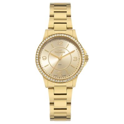 Relógio Technos Feminino Ref: 2035ncg/1x Elegance Dourado