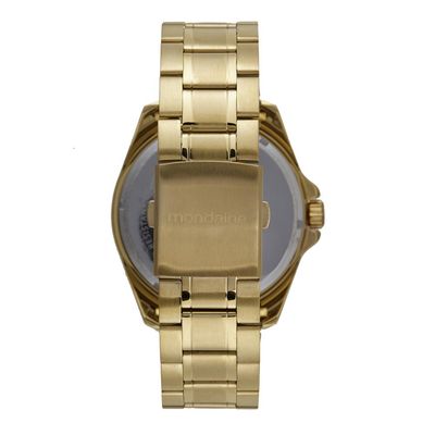 Relogio Mondaine Masculino Ref: 32638gpmvde4 Casual Dourado