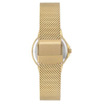 Relógio Technos Feminino Ref: 2036nbh/1x Corações Mesh Dourado