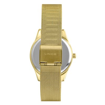 Relógio Lince Feminino Ref: Lrgj178l36 S2kx Casual Mesh Dourado