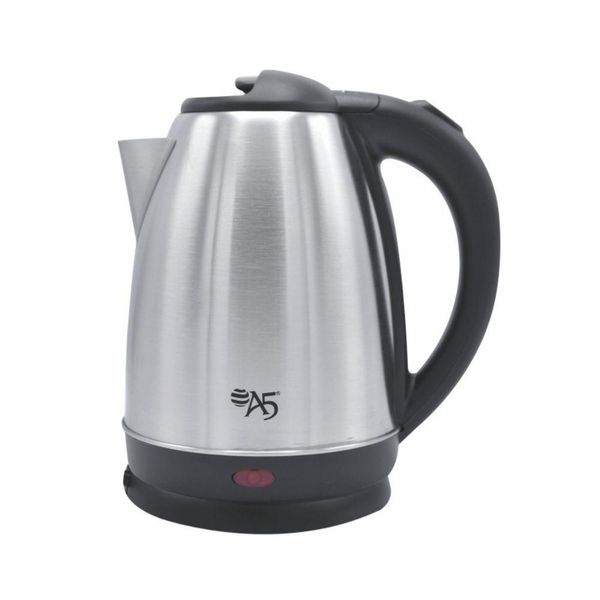 Chaleira Elétrica 1,8l Em Inox 220v 1500w Rápida Fervura