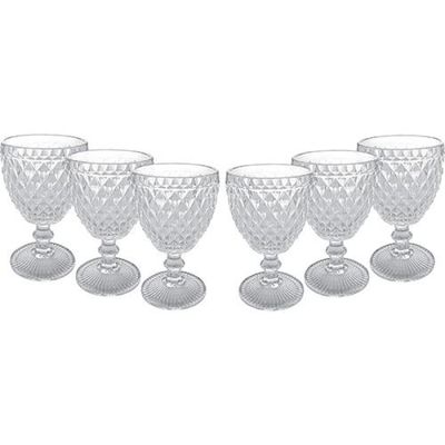 Jogo de Taças Clear Verre 6 Peças + Jarra Bico de Abacaxi 1L
