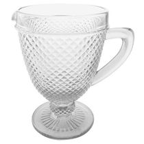 Jogo de Taças Clear Verre 6 Peças + Jarra Bico de Abacaxi 1L