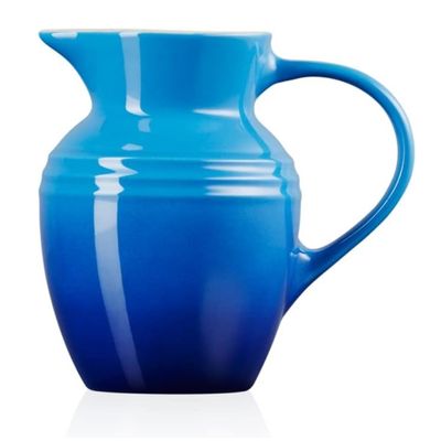 JARRA BREAKFAST LE CREUSET 600ML EM CERÂMICA ESMALTADA AZURE BLUE 70903062200002