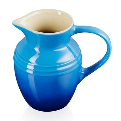 JARRA BREAKFAST LE CREUSET 600ML EM CERÂMICA ESMALTADA AZURE BLUE 70903062200002