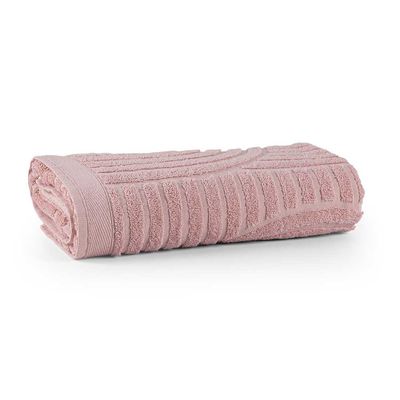 Toalha de Banho Auri 1,50m x 75cm 01 Peça 100% Algodão 530g/m² - Rosa