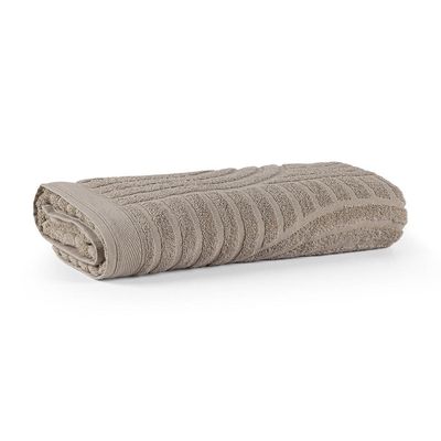Toalha de Banho Auri 1,50m x 75cm 01 Peça 100% Algodão 530g/m² - Amendoa